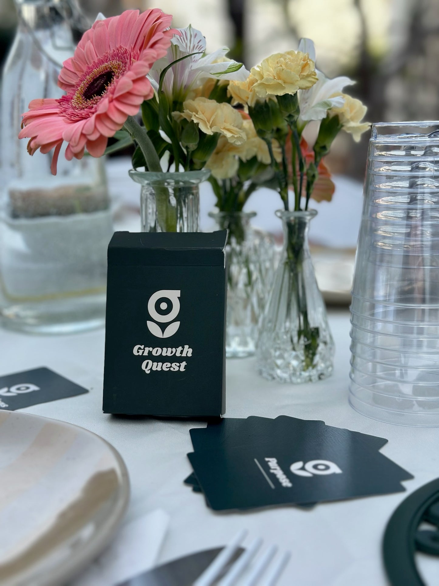 Growth Quest I Dinner Party Conversation Deck