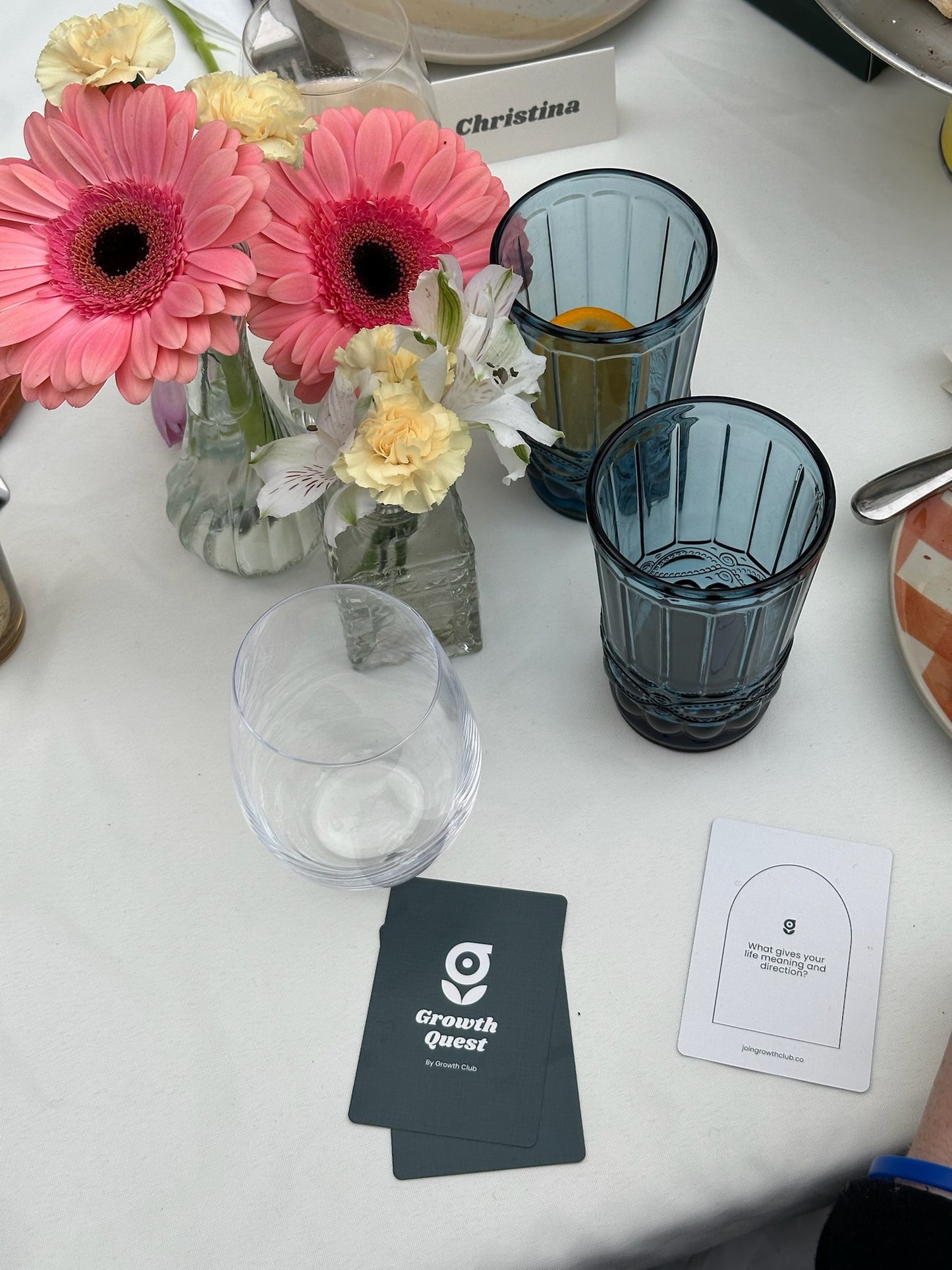 Growth Quest I Dinner Party Conversation Deck